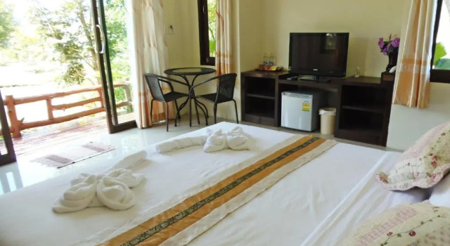 Двухместная вилла Superior с видом на сад Pai My Guest Resort