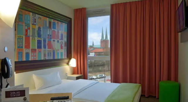Двухместный номер B&B Hotel Lübeck-Hbf