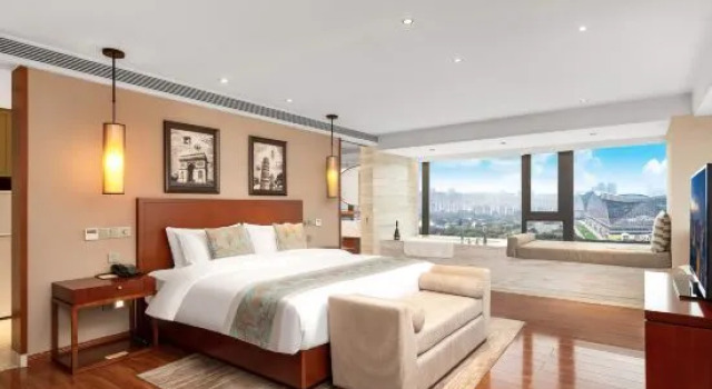 Люкс Ganghua Harbor Hotel (Chengdu Century City New Exhibition Global Center)