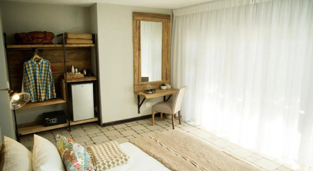 Standard- dobbelt værelse med haveudsigt Driftwood Guesthouse