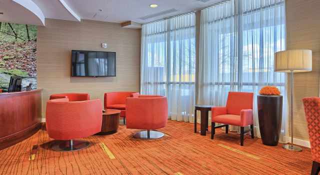 Courtyard by Marriott Harrisburg West/Mechanicsburg, Забронировать Отель Отели Гаррисберг 3 звезды, рядом с Select Medical, 3*
