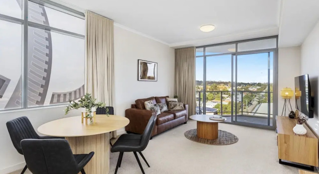 Апартаменты Deluxe c 1 комнатой с балконом Nautica Residences Fremantle