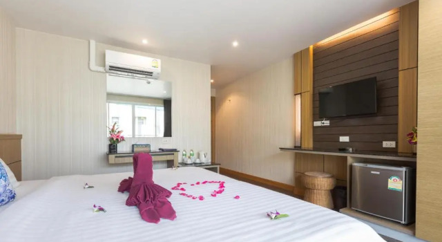 Двухместный номер с частичным видом на море Anda Beachside Hotel