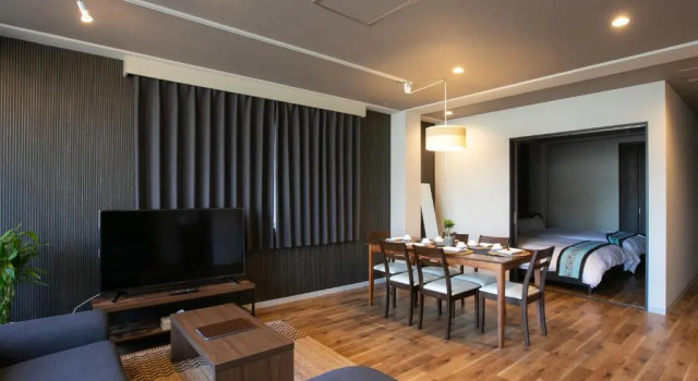 Апартаменты Deluxe INOVE VILLA OSAKA -120m2 , 7 Double Beds , 2 BR , 2 Bath , Easy Access to Umeda , Kyoto ーPerfect for Families & Groupsー
