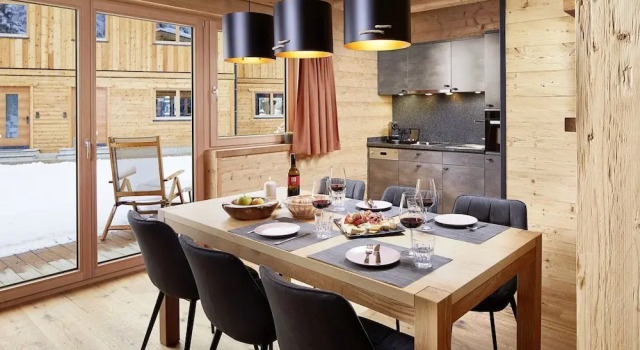 Шале Comfort с 2 комнатами с видом на горы Zugspitz Lodge