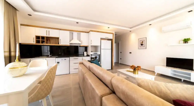 Апартаменты Modern Apartment With Shared Sauna in Alanya