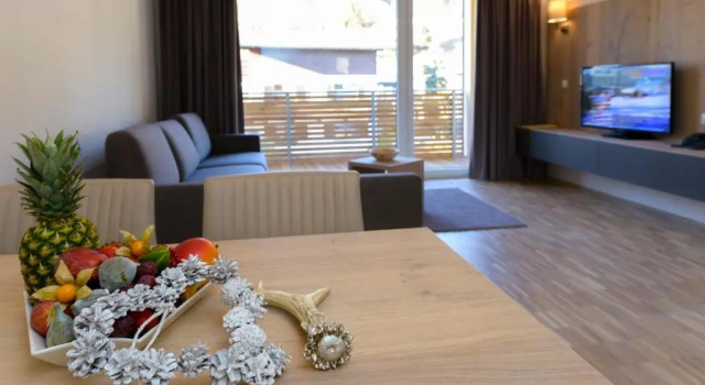 Апартаменты c 1 комнатой с балконом Appartementhotel Sonnenhof