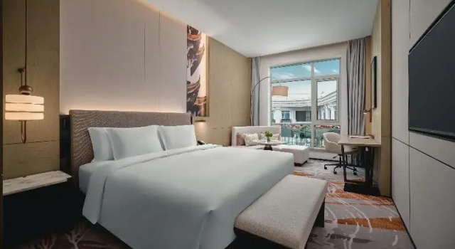 Двухместный номер Standard с видом на сад Crowne Plaza Wuhan Tianhe Airport by IHG