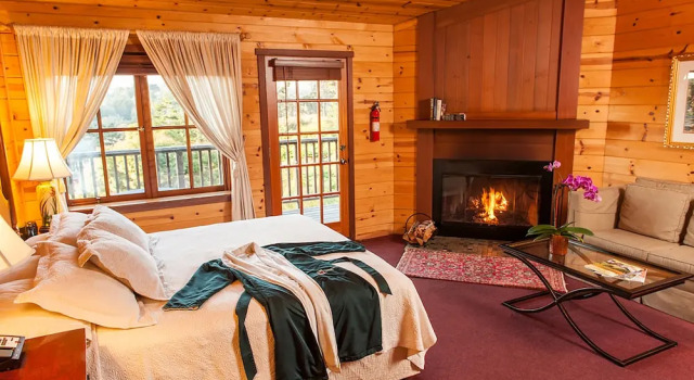 Двухместный номер Standard с балконом и с видом на залив Stanford Inn & Resort on the Mendocino Coast