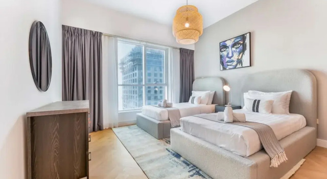 Silk Valley-Luxury 2B close to Beach, Забронировать Апартаменты/квартира Дубай Эмират Дубай, рядом с Остановка трамвая Marina Towers