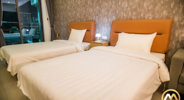 Двухместная студия Phnom Penh Pool Hotel 24 USD M Residence