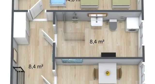 Апартаменты Classic Zollikof Aparts - Sauna & Studioapartments