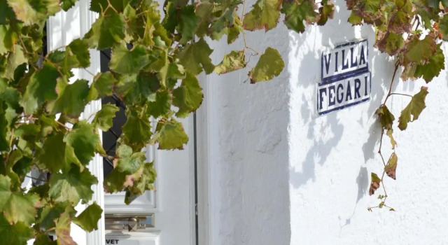 Студия с видом на горы Feggari Apartments