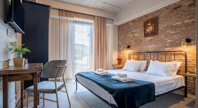 Двухместный номер с балконом Отель Galavani by Vintage Hotel Collections