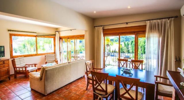 Pedro 6 - two story holiday home villa in El Portet, Book Villa Moraira Costa Blanca