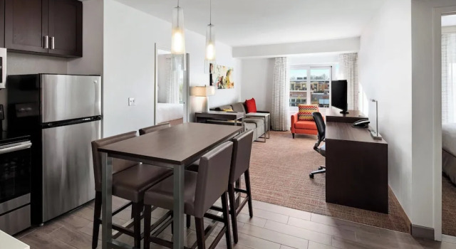 Люкс c 1 комнатой Residence Inn by Marriott San Jose Cupertino