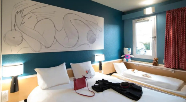 Трёхместный номер Standard Hotel ibis Narbonne