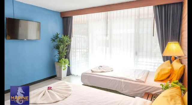 Номер Standard рядом с пляжем Marine Chaweng Beach Resort