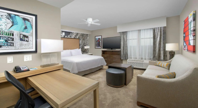 Двухместный студия люкс Homewood Suites by Hilton Austin Downtown