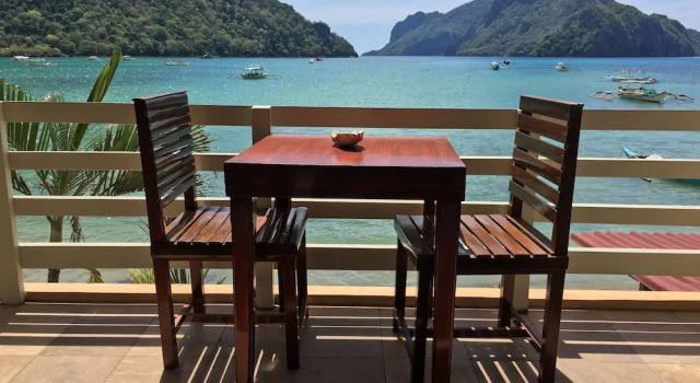 Номер Standard с видом на море El Nido Beach Hotel