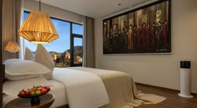 Люкс Deluxe Shangri-La Mountain Wind and Moon View Homestay