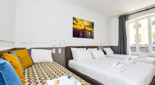 Cosy Appt - Grands Boulevards / Musae Gravin, Забронировать Апарт-отель Апарт-отели Парижа, рядом с Гран Бульвар, Апарт-отель