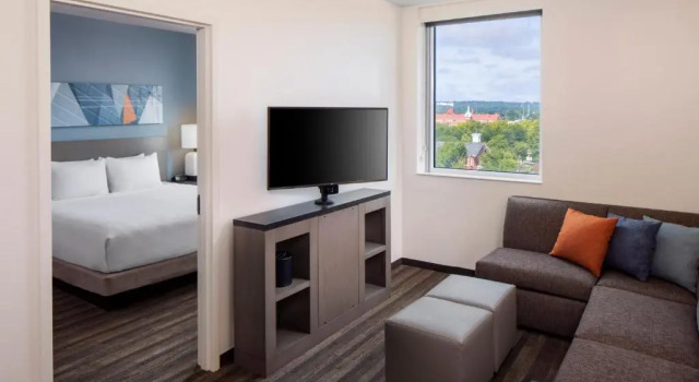 Двухместный Kitchen Suite c 1 комнатой Hyatt House Augusta Downtown