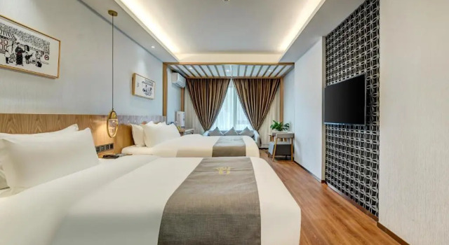 Номер Standard Happy Dragon City Culture Hotel -In the city center Close to Forbidden City&Wangfujing Street&Subway Nearby &free coffee & Free laundry&English speaking with tour services &Free WiFi unlimited for Western software