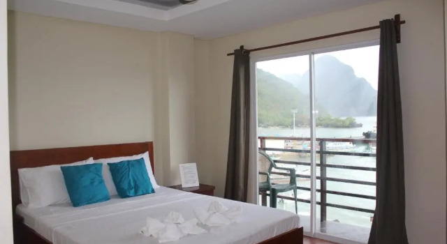 Двухместный номер с видом на море Aqua Travel Lodge