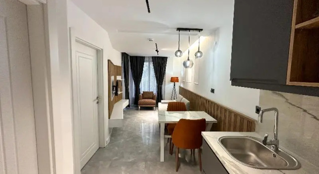 Апартаменты с балконом и с видом на окрестности Happy Apart Hotel