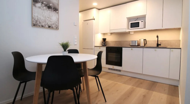 Апартаменты Economy Forenom Serviced Apartments Turku Kirstinpuisto