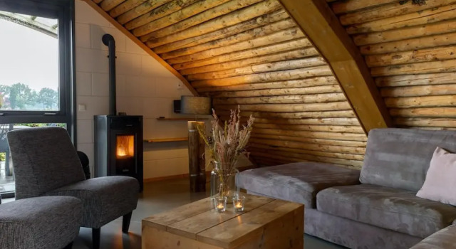 Chalet in Netherlands With Scenic Meadow Views, Rezerwuj Chalet Heeten Salland