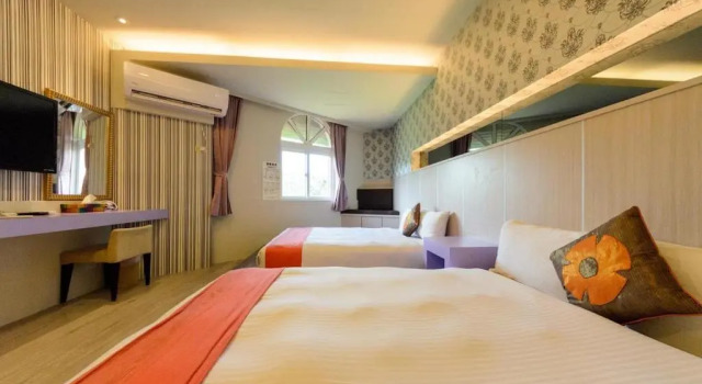 Четырёхместный номер Standard с видом на горы Nan Tian Hai homestay