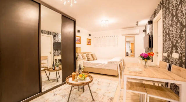 Premium suites on the Beach in Ruppin 28, Забронировать Апартаменты/квартира Апартаменты Тель-Авива, рядом с Парк независимости, Апартаменты/квартира