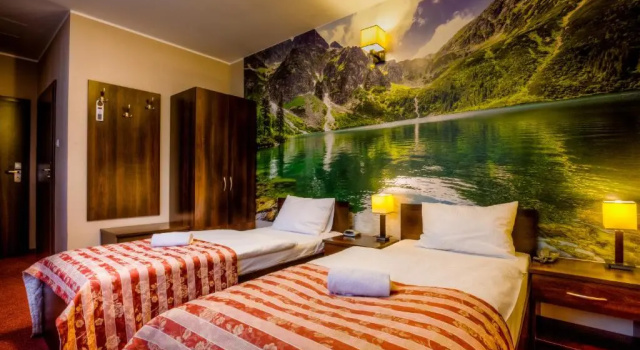 Standard Twin room Aviator Hotel Restauracja & SPA