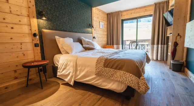 Двухместный номер Deluxe Chalet-Hôtel La Marmotte, La Tapiaz & SPA, The Originals Relais