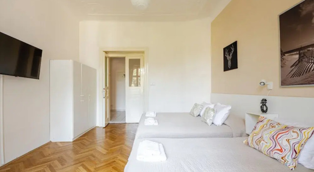 Семейные апартаменты с 2 комнатами с видом на город Vincanto Apartments Oldtown Prague1