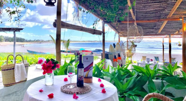 Люкс Casa na Praia Tofo- beach front hotel
