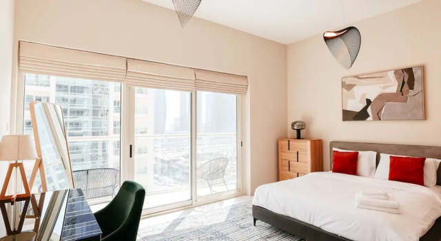 Elegant 1BD with Stunning Views, Забронировать Апартаменты/квартира Апартаменты Эмирата Дубая, рядом с Dubai Marina Yacht Club, Апартаменты/квартира
