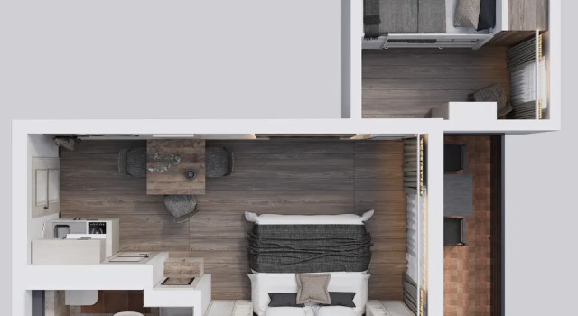 Семейный номер Standard с балконом MONDI Hotel Axams