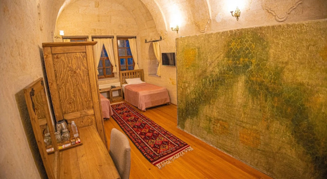 Двухместный номер Standard c 1 комнатой с видом на город Pietra Cave Suites