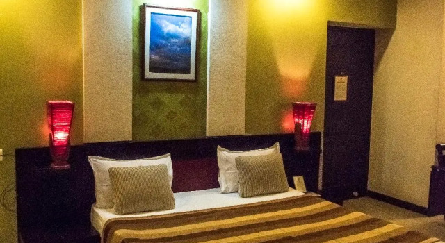 Deluxe huone Hotel Pushpak