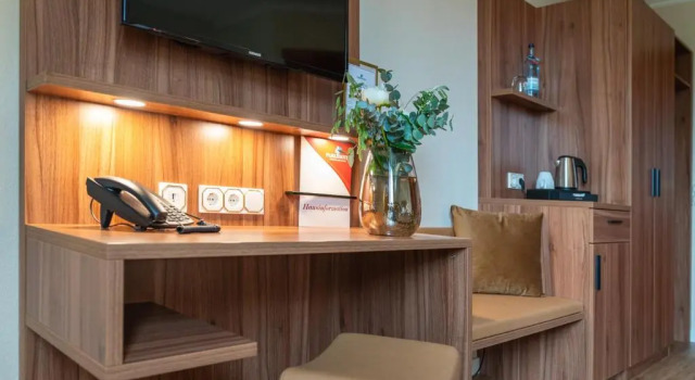 Одноместный номер Standard с видом на сад Parkhotel
