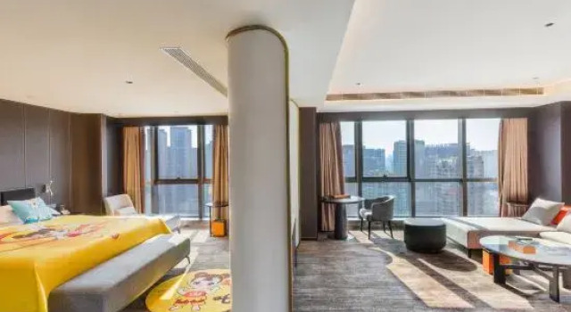 Семейный люкс Ganzhou Wyndham Garden Hotel
