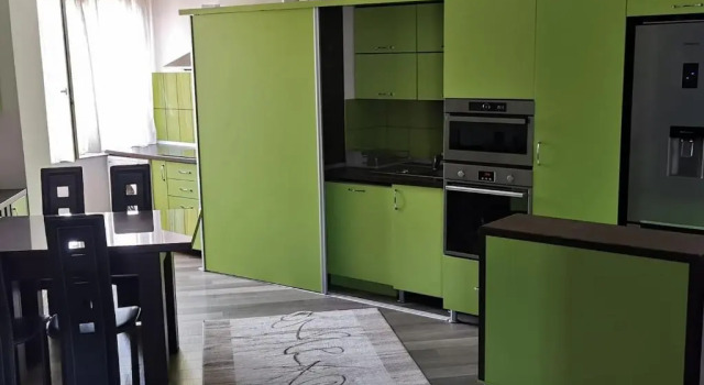 Апартаменты Luxury apartment with two bedrooms and large living room, 100 square meters, city center