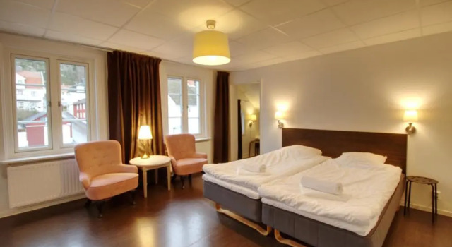 Семейный номер Standard с видом на горы Grännagården Hotell och Restaurang