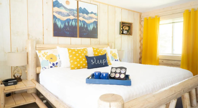 Двухместный номер Standard Log Inn Bonners Ferry