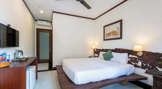 Двухместный номер Superior с балконом и с видом на бассейн Mayci Eco Boutique Hotel Hoi An