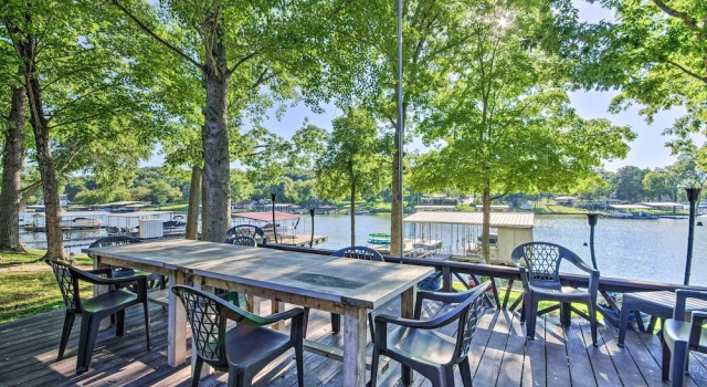 Коттедж Boat Dock + Slides: Lakefront Gravois Mills Home