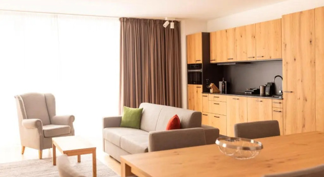 Апартаменты Premium c 1 комнатой с балконом и с видом на горы All-Suite Resort Zwieselstein - Sölden